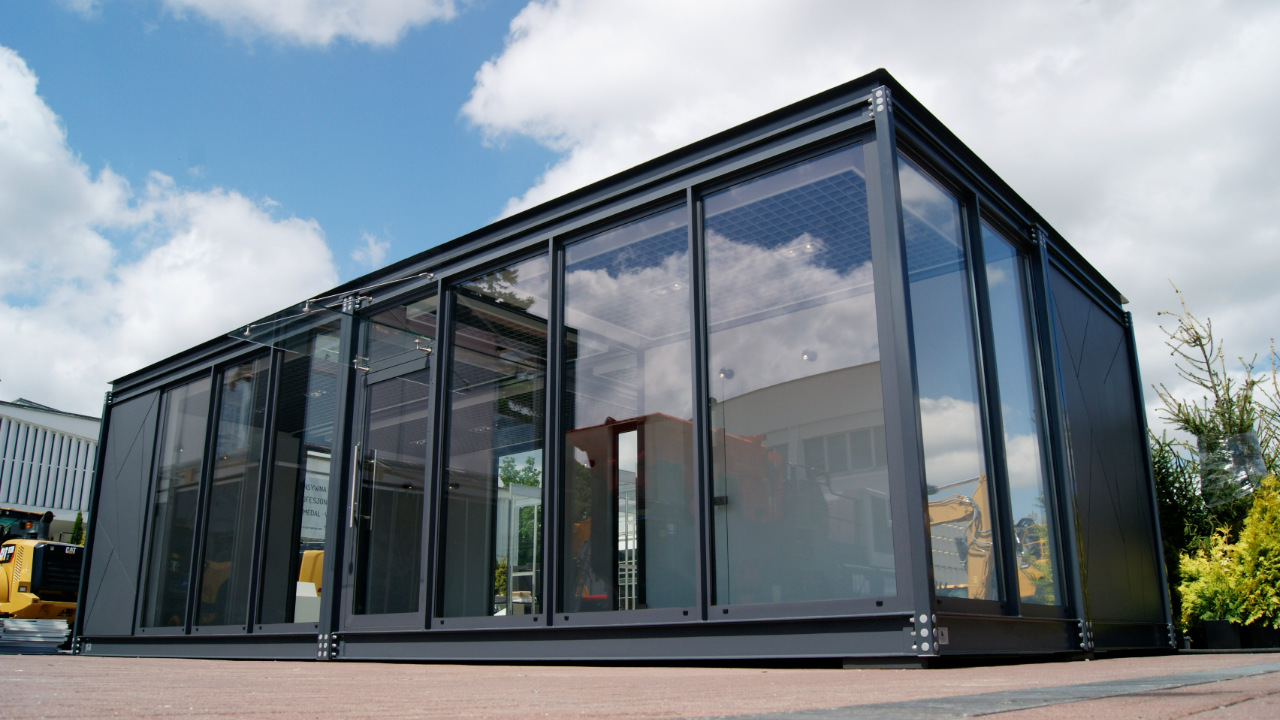 Container office, Grausch & Grausch Sp z o. o. 50 m2 - view 1