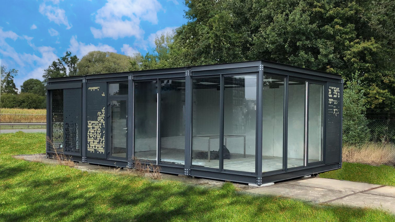 Container office, DS Units office 50m2 - view 1
