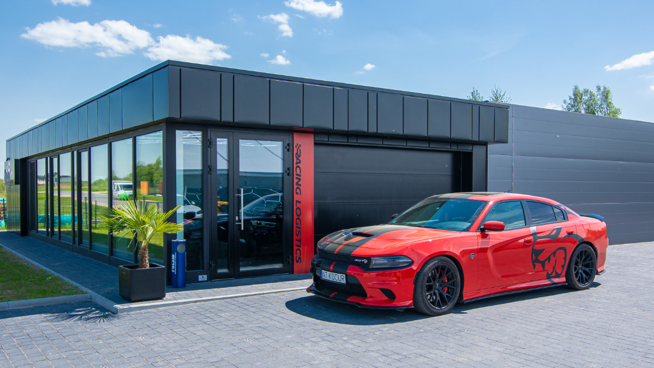 Commercial pavilion, Racing Logistic 108m2