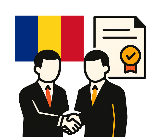 Licencjonowany partner handlowy (firma / spółka zarejestrowana w Rumunii)