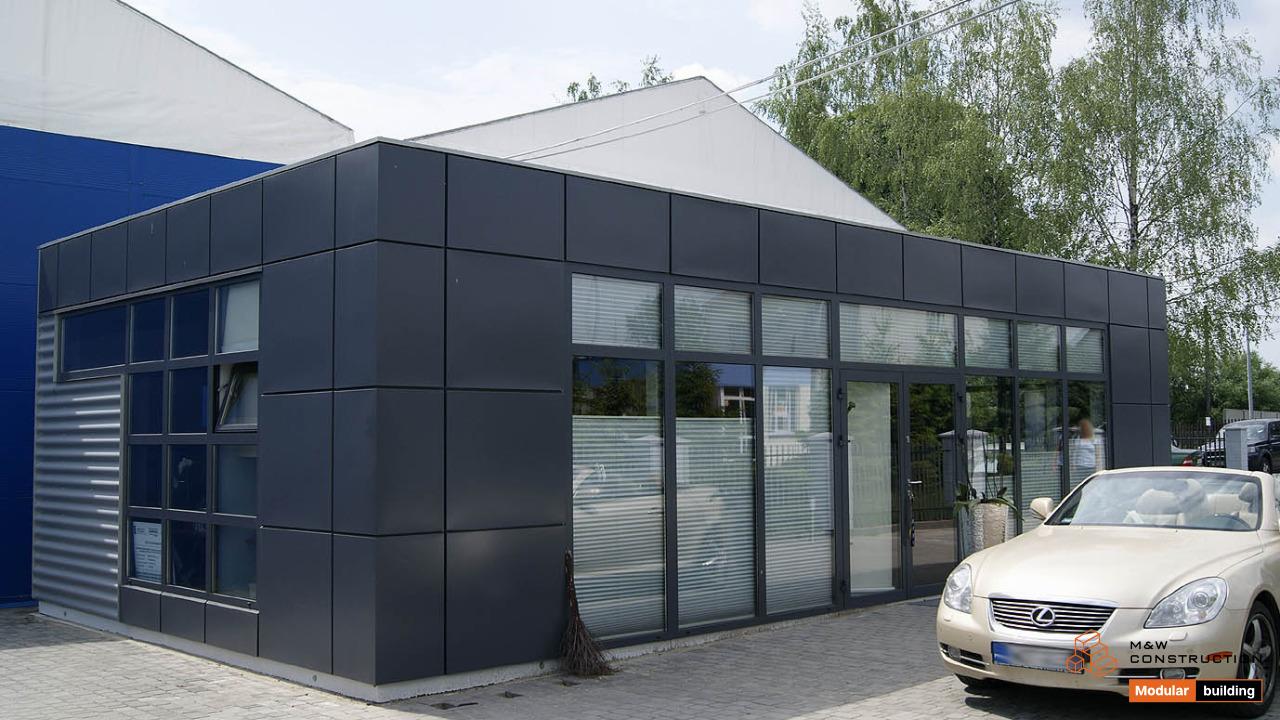Modular building case study from the group Office containers and ...