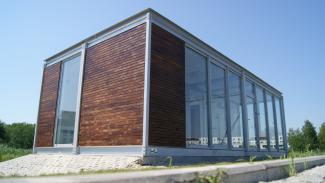 Pawilon biurowy, biuro sprzedaży mieszkań 50m2 - widok 3