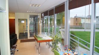 Prefabricated office, Zielona Italia apartment sales office 75m2 - view 5