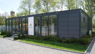 Pawilon biurowy, Biuro sprzedaży mieszkań - Apatamenty Novum 150m2 - widok 5