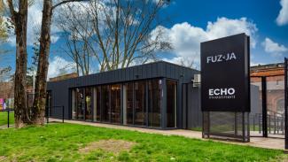Pawilon biurowy, Biuro sprzedaży mieszkań, Fuzja 180m2 - widok 4
