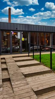 Pawilon biurowy, Biuro sprzedaży mieszkań, Fuzja 180m2 - widok 5