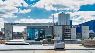 Modular shop, Bruk-Bet company shop 45m2, Skierniewice - view 1