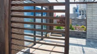 Modular retail building, Bruk-Bet company shop 45m2, Skierniewice - view 2