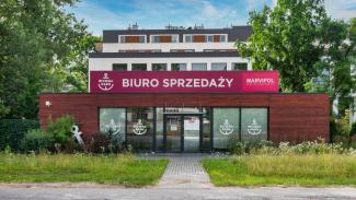 Pawilon biurowy, Biuro sprzedaży mieszkań Riviera Park 180m2 - widok 7