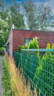 Pawilon biurowy, Biuro sprzedaży mieszkań Riviera Park 180m2 - widok 6