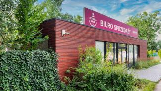 Pawilon biurowy, Biuro sprzedaży mieszkań Riviera Park 180m2 - widok 5