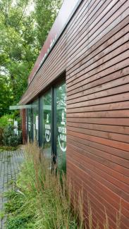 Pawilon biurowy, Biuro sprzedaży mieszkań Riviera Park 180m2 - widok 2