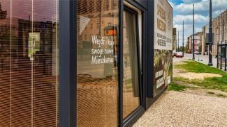 Prefab office, Diasfera sales office 72m2 - view 10