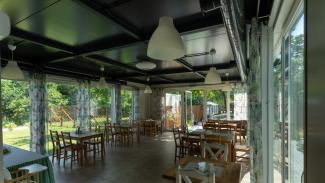Modular restaurant building, Extension of the CN CROP restaurant 93m2 - view 6