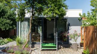 Modular restaurant, Extension of the CN CROP restaurant 93m2 - view 4