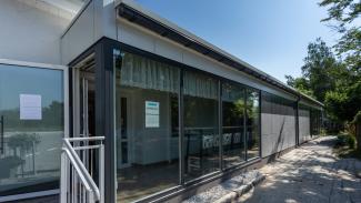 Portable restaurant, Extension of the CN CROP restaurant 93m2 - view 3