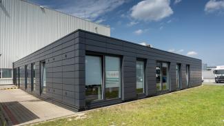 Container office building - Raben office 200m2