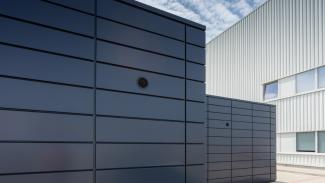 Container office building - Raben office 200m2