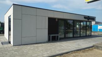 Shopping container, Hard Bruk showroom 72m2 - view 1