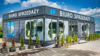 pawilon biurowy, Biuro sprzedaży mieszkań, Bulwary Wiśłane, Mennica Polska 150m2 - widok 6