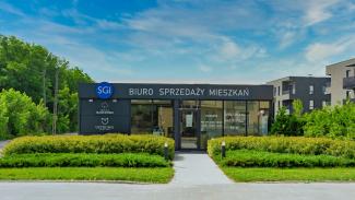 Prefabricated office, Biuro sprzedaży mieszkań SGI 75m2 - widok 8