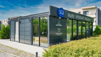 Portable office, Biuro sprzedaży mieszkań SGI 75m2 - widok 5