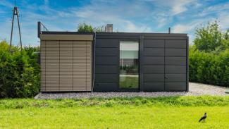 Modular office, Biuro sprzedaży mieszkań SGI 75m2 - widok 4