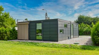 Container office, SGI apartment sales office 75m2 - view 2