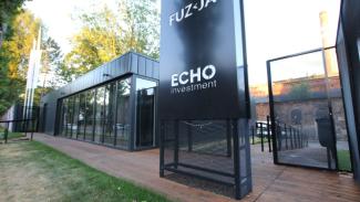 Pawilon biurowy, Biuro sprzedaży mieszkań, Fuzja 180m2 - widok 7