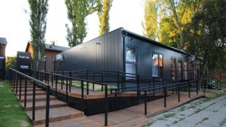 Pawilon biurowy, Biuro sprzedaży mieszkań, Fuzja 180m2 - widok 15