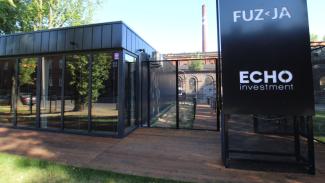 Pawilon biurowy, Biuro sprzedaży mieszkań, Fuzja 180m2 - widok 10