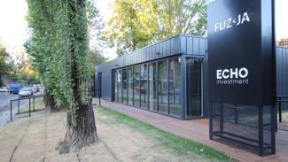 Pawilon biurowy, Biuro sprzedaży mieszkań, Fuzja 180m2 - widok 9