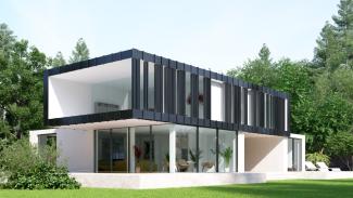 Modular house ZEZ PRO Box House 241m2 - visualisation 2