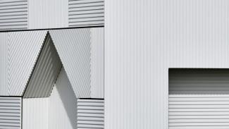 Pawilon Linea 2, 252 m2, elewacja Equitone - wizualizacja - 3 