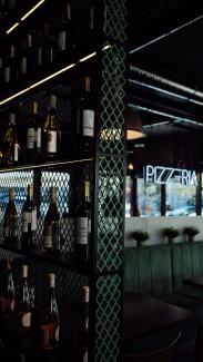 modułowy budynek dla gastronomii - pizzeria O.K. - wnętrze 2